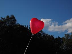 Balloon Heart Shaped