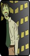 zombie terror scary fear halloween