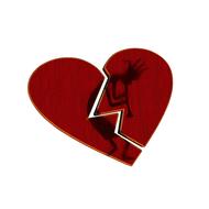 heart love luck abstract