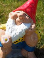 Dwarf Garden Gnome Satisfied