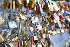 Key Bridge Lock Love