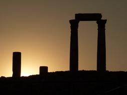 Citadel Hill Amman Jordan
