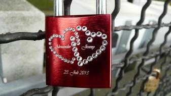 Love Castle Padlock