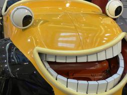 Car Auto Yellow A