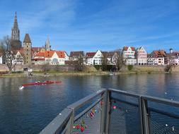 view of the river with boat