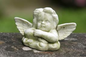 Angel Contemplative Figure