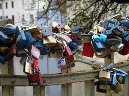 Padlock Lock Bridge