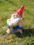 Dwarf Garden Gnome Satisfied