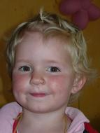 Child Girl cheeky Face portrait