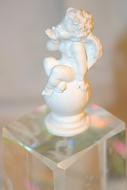 Cherub Angel white Figure