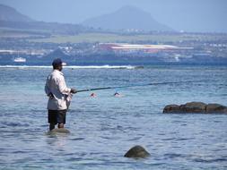 Fishing Blue Stones