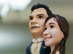 Heart Wedding Marriage couple figures