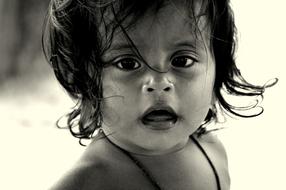 Faces Children Eyes