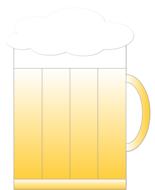 mug chopp beer drink alcohol cold