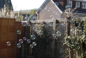 Bubbles Outside Fun