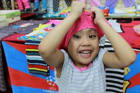Funny Fitting Girl