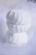 Sweet white marshmallow Dessert