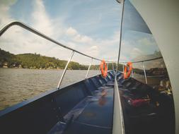 Boat Yacht in river