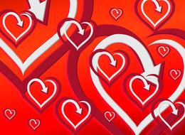 heart background wallpaper pattern