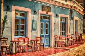 Vintage Cafe Architecture