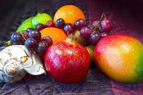 colorful Fruits, Healthy food