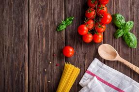 everything for pasta with tomatoes