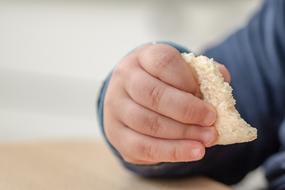 Toddler Hand with food