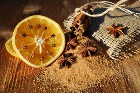 Anise Star Schisandraceae and cinnamon