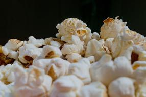 popcorn for entertainment close-up