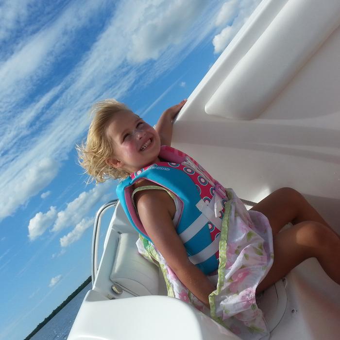 Boat Girl Outside