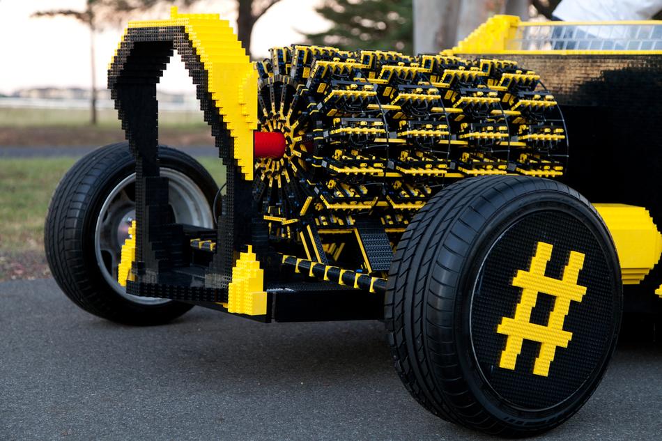Lego Car Powered By