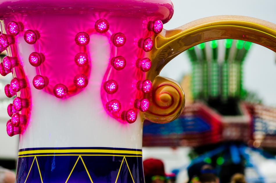 Funfair Teacups Amusement Park