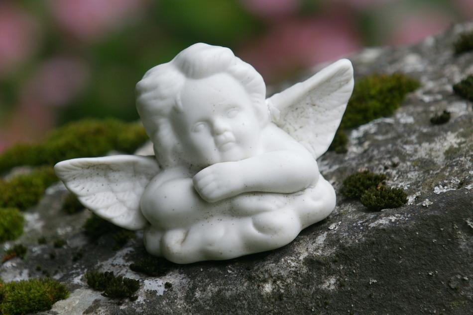 Angel Contemplative Figure