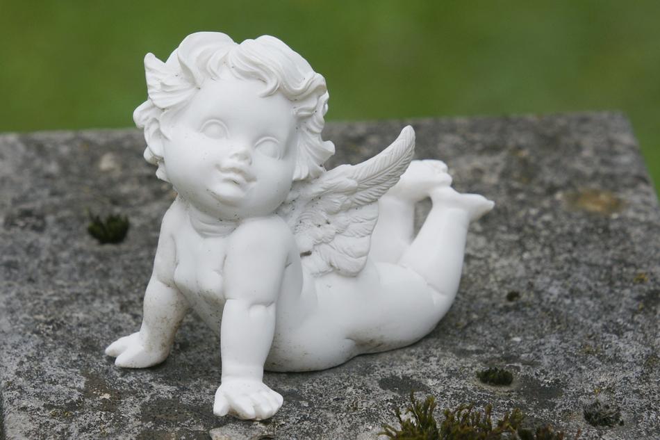 Angel Contemplative Figure