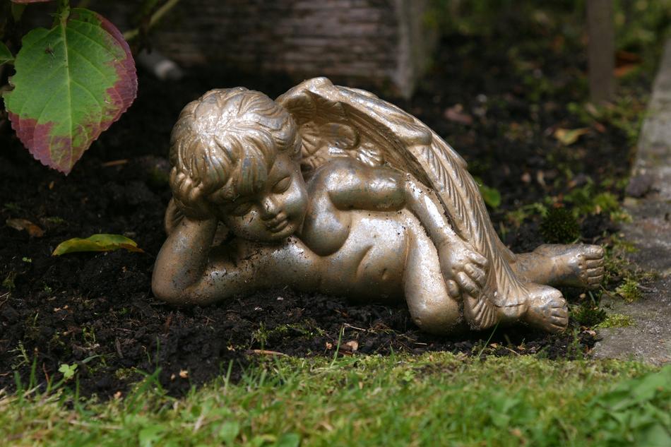 Angel Contemplative Figure
