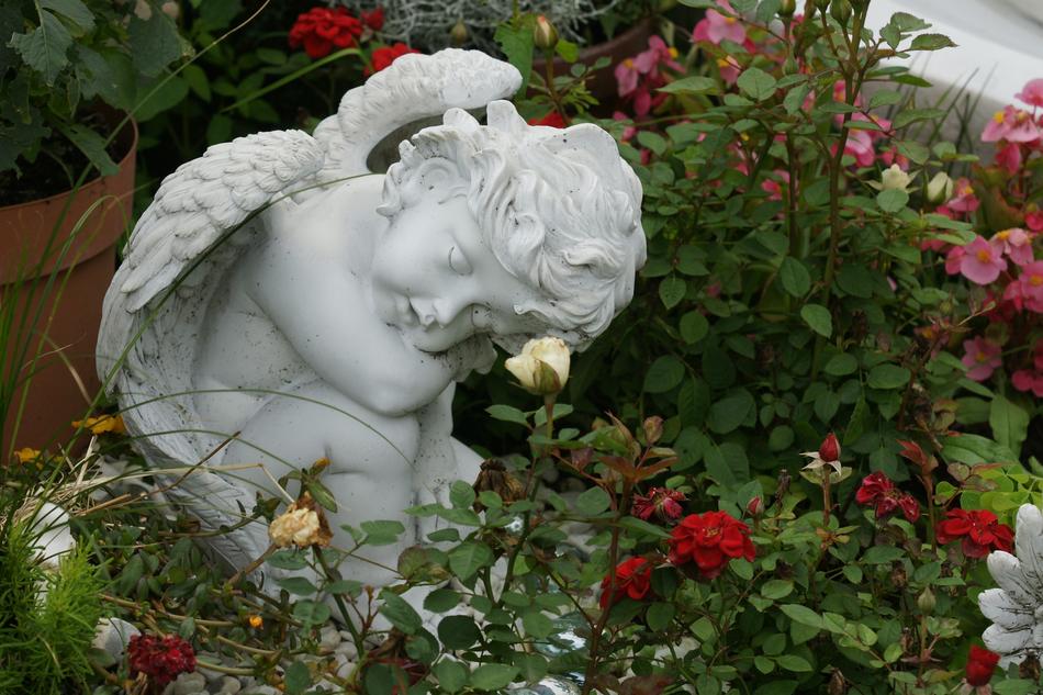 Angel Contemplative Figure