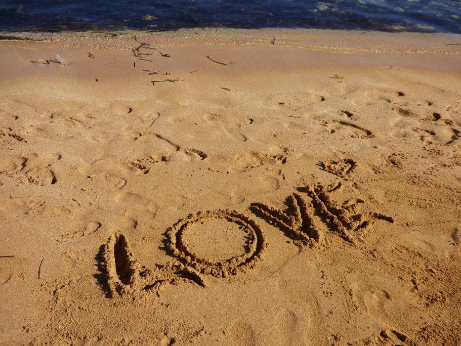 Love Beach Sea