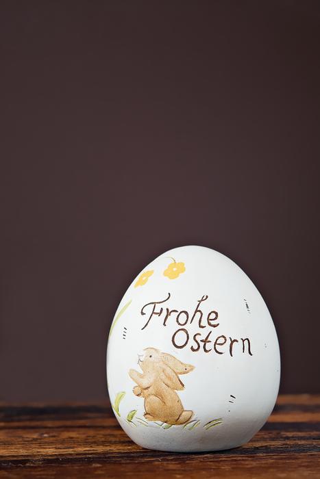stone Easter Egg Decoration