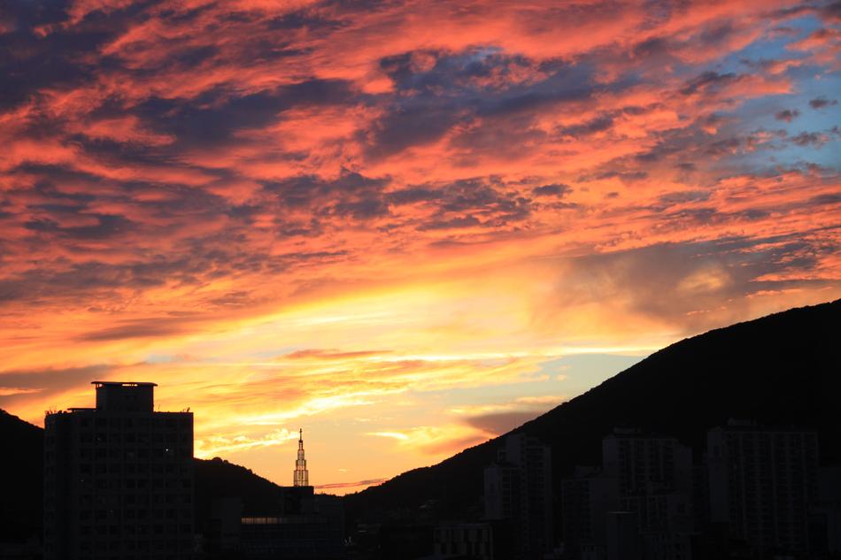 Glow Landscape Sunset Republic Of