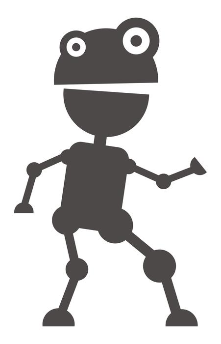 dancing robot robot comic