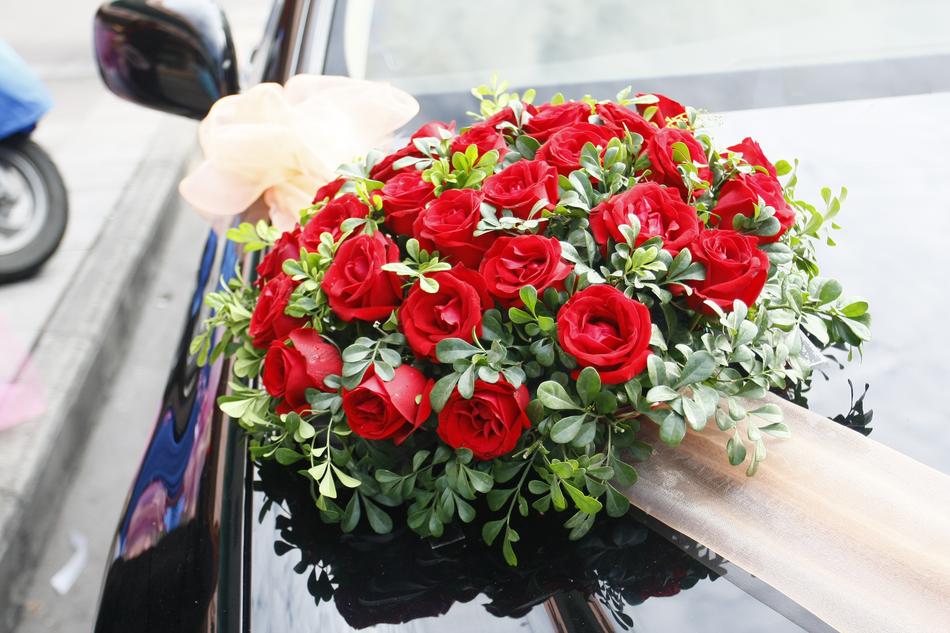 Roses Car decoration