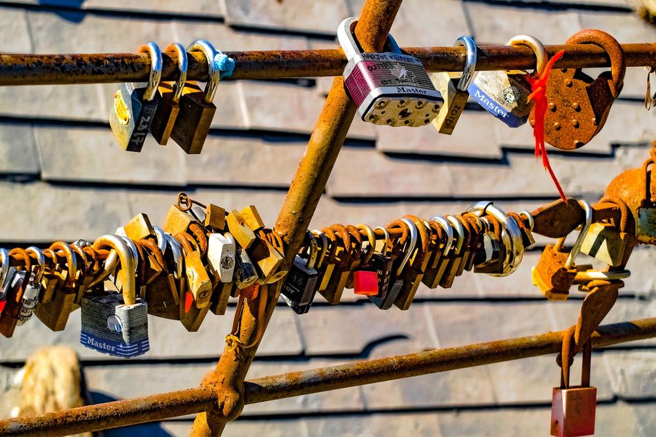 Padlock Lovers Symbol