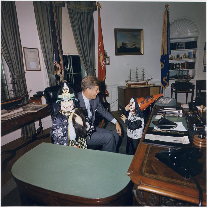 President John F Kennedy White