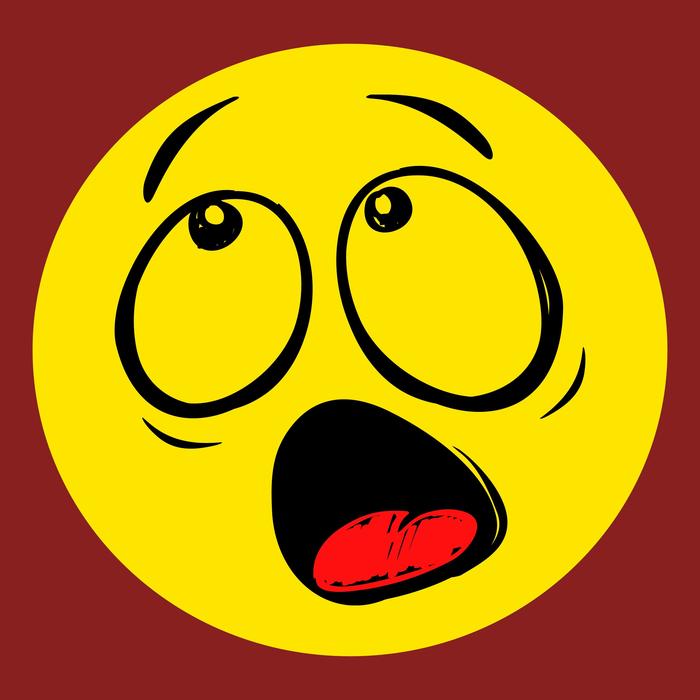 horrified amazed smiley emoticon