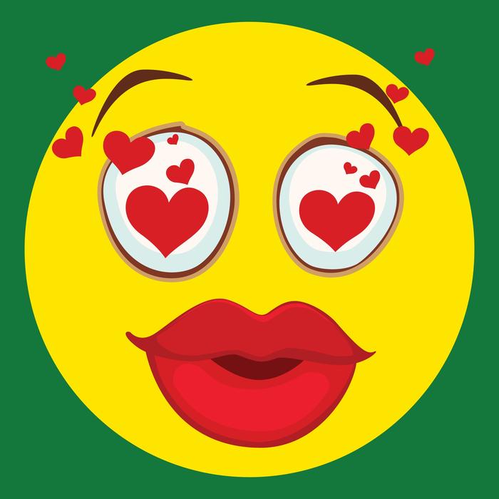 smiley in love шддгыекфешщт