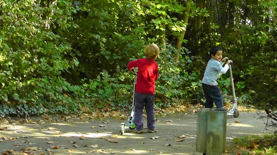 Children Playing Laugh
