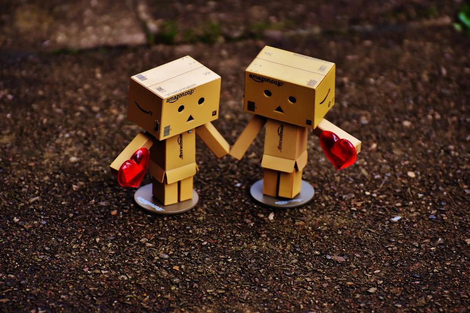 Danbo Figure Together Hand In