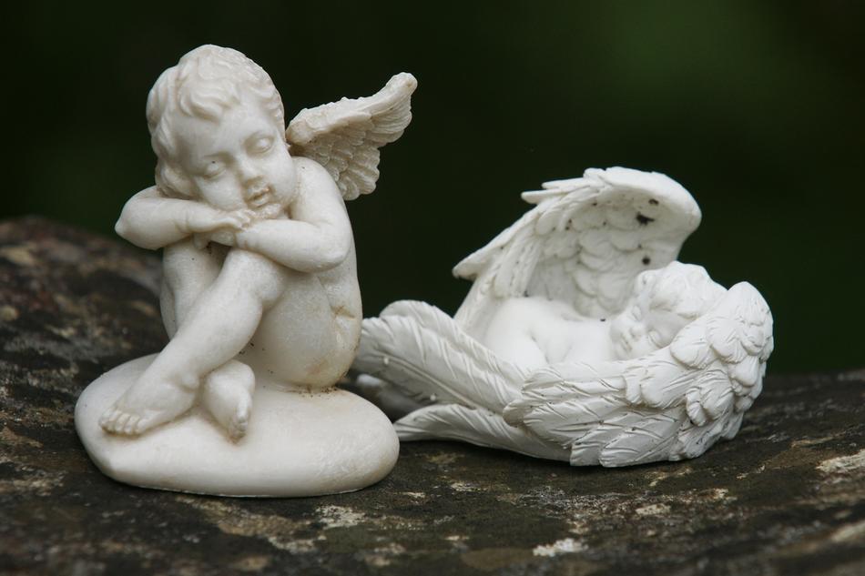 Angel Contemplative Figure