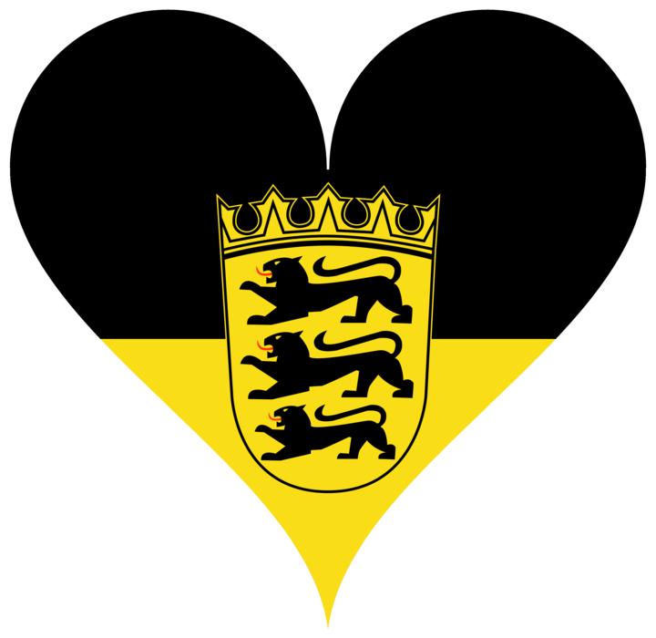country flag heart