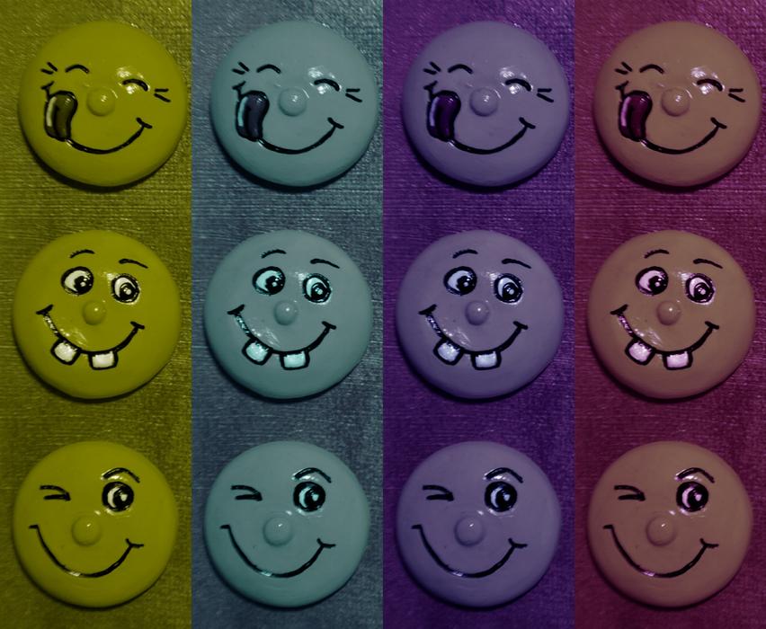 colored air emoticons